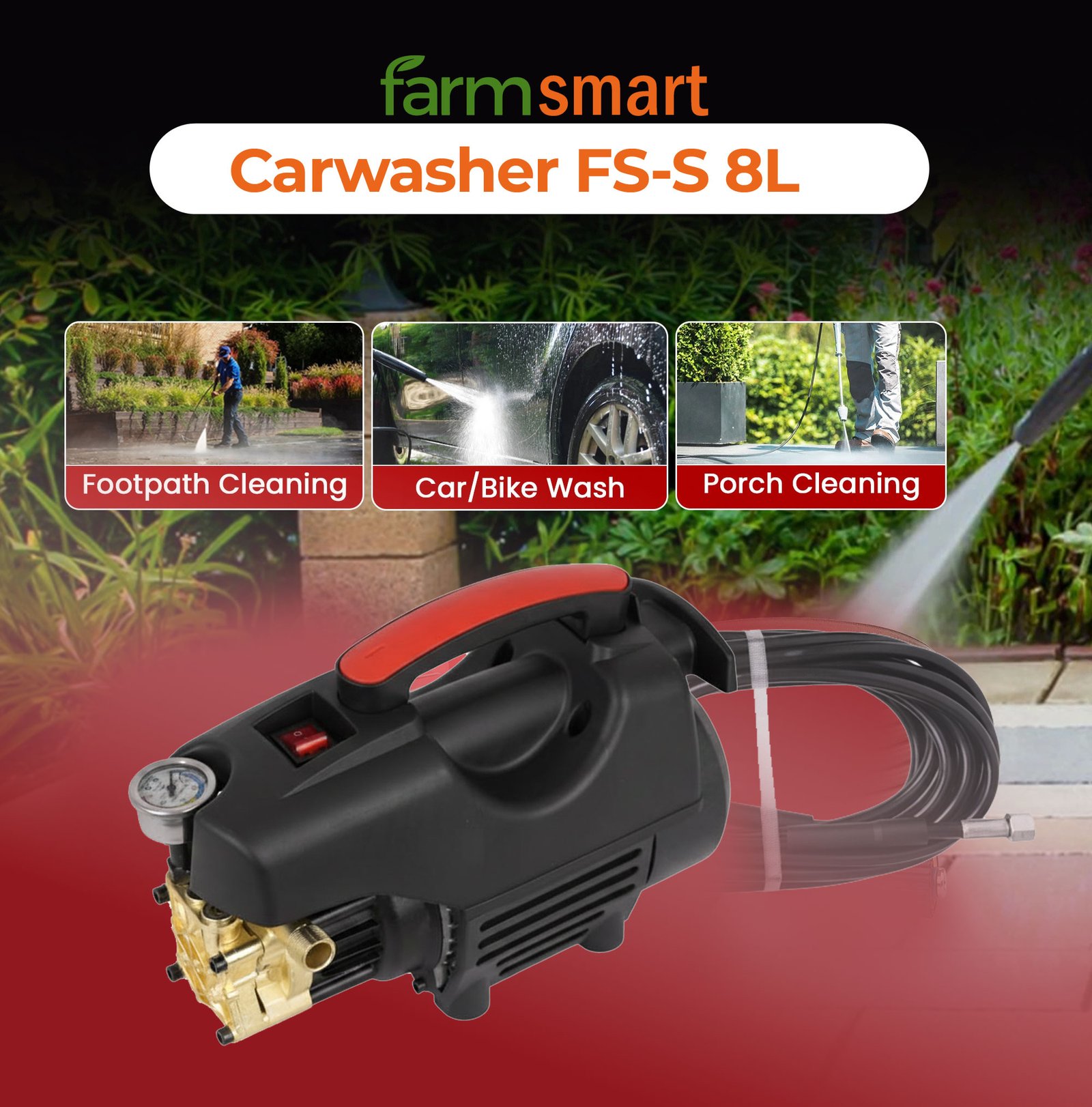 FarmSmart Backpack Brush Cutter BG 438 GX-35 (35 CC) - Image 6