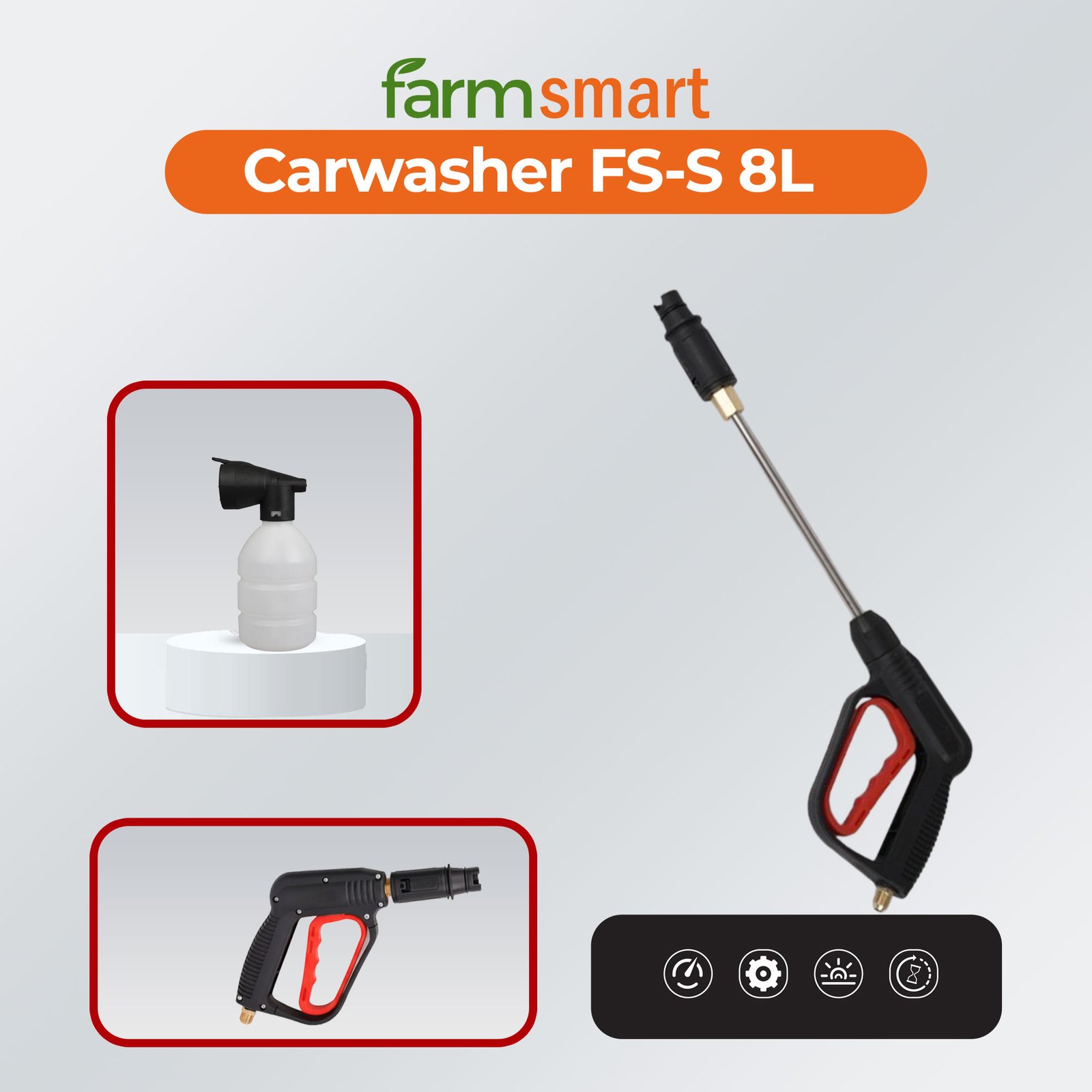 FarmSmart Backpack Brush Cutter BG 438 GX-35 (35 CC) - Image 5