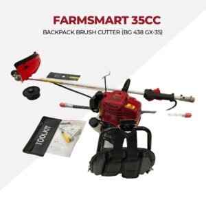 FarmSmart Backpack Brush Cutter BG 438 GX-35 (35 CC)